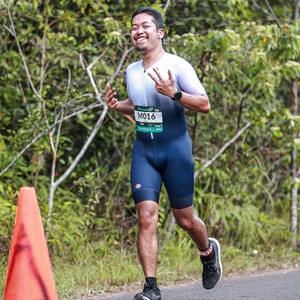 Race photo from Belitung Multisport Festival