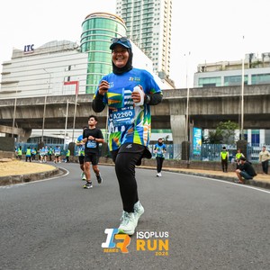 Race photo from ISOPLUS RUN 2026 - JAKARTA