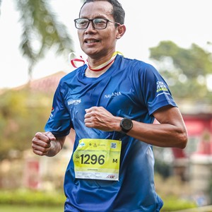 Race photo from BOGORUN 2026