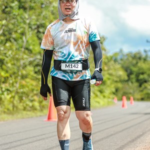 Race photo from Belitung Multisport Festival
