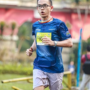 Race photo from BOGORUN 2026