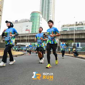 Race photo from ISOPLUS RUN 2026 - JAKARTA