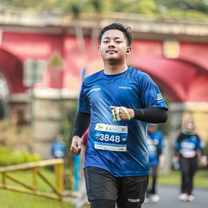 Race photo from BOGORUN 2026