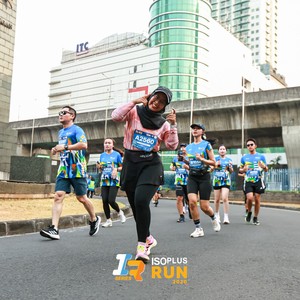 Race photo from ISOPLUS RUN 2026 - JAKARTA
