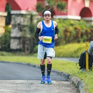 Race photo from BOGORUN 2026