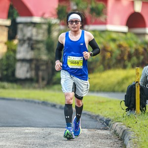 Race photo from BOGORUN 2026