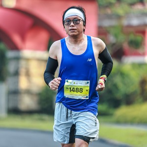 Race photo from BOGORUN 2026