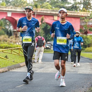 Race photo from BOGORUN 2026