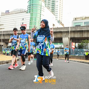 Race photo from ISOPLUS RUN 2026 - JAKARTA