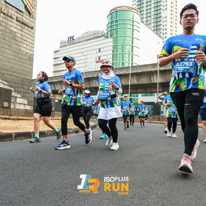 Race photo from ISOPLUS RUN 2026 - JAKARTA