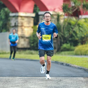 Race photo from BOGORUN 2026