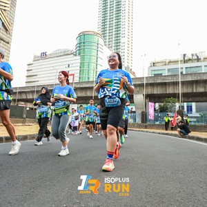 Race photo from ISOPLUS RUN 2026 - JAKARTA