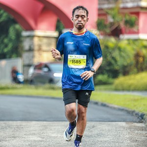 Race photo from BOGORUN 2026