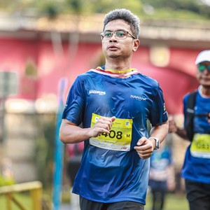 Race photo from BOGORUN 2026