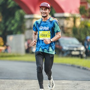 Race photo from BOGORUN 2026