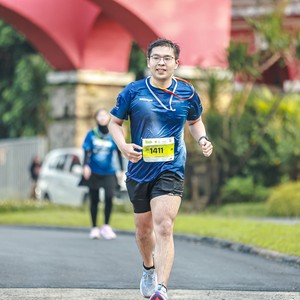 Race photo from BOGORUN 2026