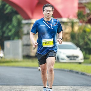 Race photo from BOGORUN 2026
