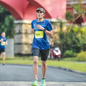 Race photo from BOGORUN 2026