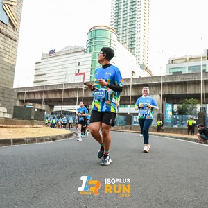 Race photo from ISOPLUS RUN 2026 - JAKARTA