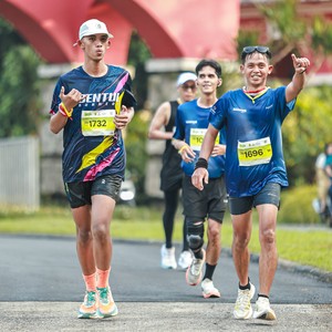 Race photo from BOGORUN 2026