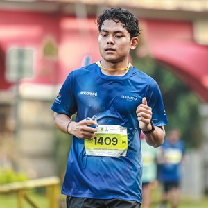 Race photo from BOGORUN 2026