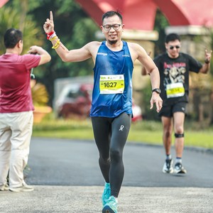 Race photo from BOGORUN 2026