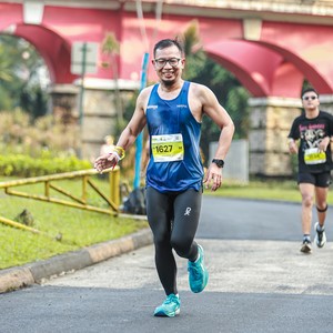 Race photo from BOGORUN 2026