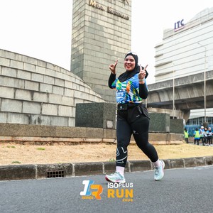 Race photo from ISOPLUS RUN 2026 - JAKARTA