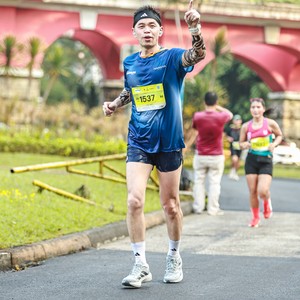 Race photo from BOGORUN 2026