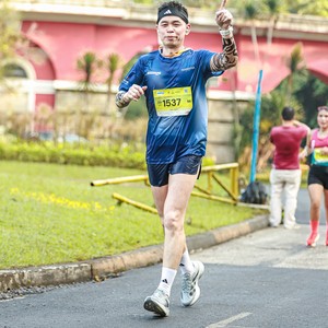 Race photo from BOGORUN 2026