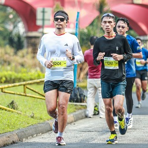 Race photo from BOGORUN 2026
