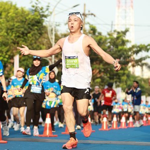 Race photo from SURABAYA ISOPLUS MARATHON 2026