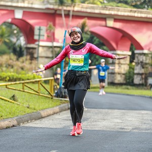 Race photo from BOGORUN 2026