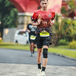 Race photo from BOGORUN 2026