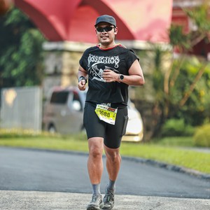 Race photo from BOGORUN 2026
