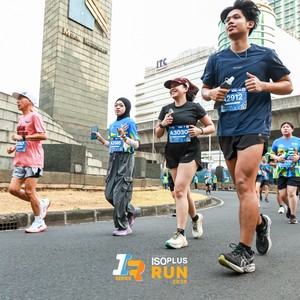 Race photo from ISOPLUS RUN 2026 - JAKARTA