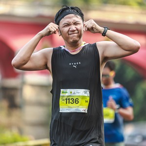 Race photo from BOGORUN 2026