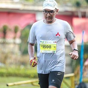 Race photo from BOGORUN 2026