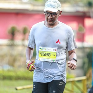 Race photo from BOGORUN 2026