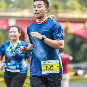 Race photo from BOGORUN 2026