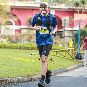 Race photo from BOGORUN 2026