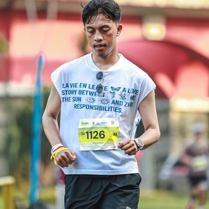 Race photo from BOGORUN 2026