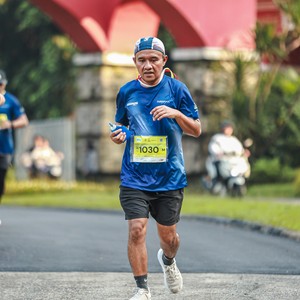 Race photo from BOGORUN 2026