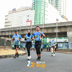 Race photo from ISOPLUS RUN 2026 - JAKARTA