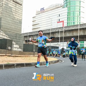 Race photo from ISOPLUS RUN 2026 - JAKARTA