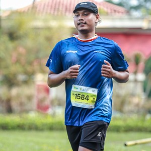 Race photo from BOGORUN 2026