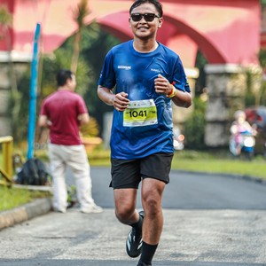 Race photo from BOGORUN 2026
