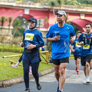 Race photo from BOGORUN 2026