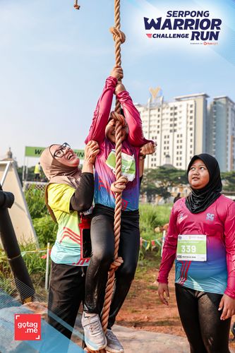 Race photo from SERPONG WARRIOR CHALLENGE RUN