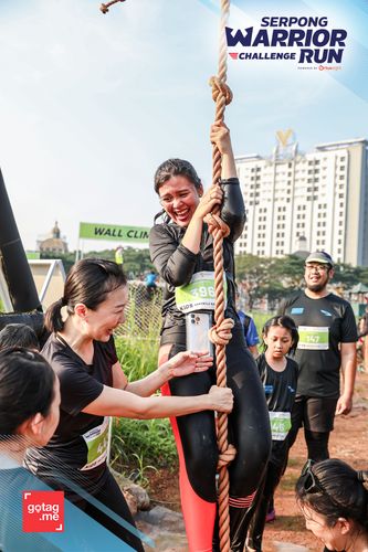 Race photo from SERPONG WARRIOR CHALLENGE RUN